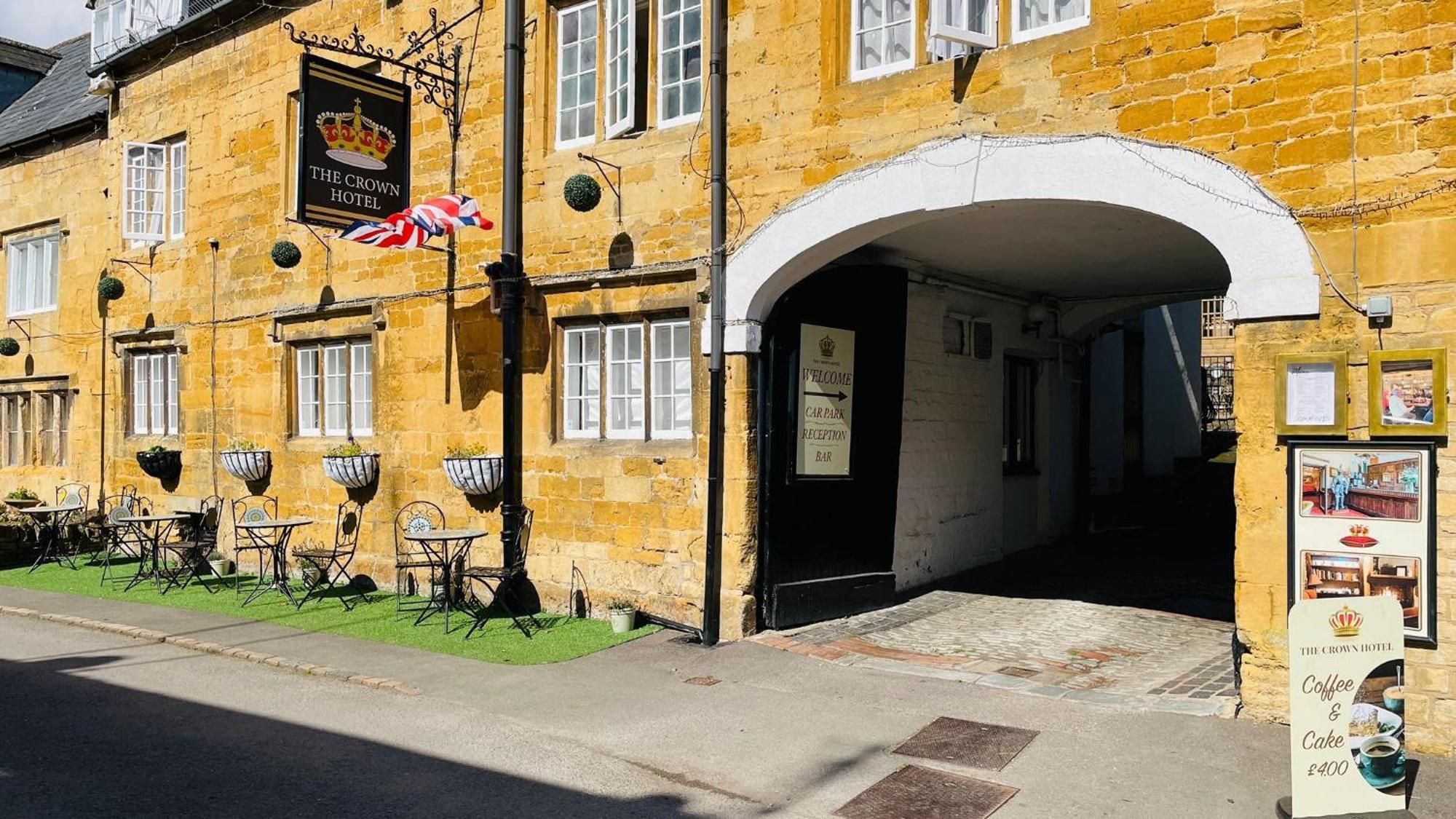 Crown Hotel Cotswold Blockley Exteriör bild