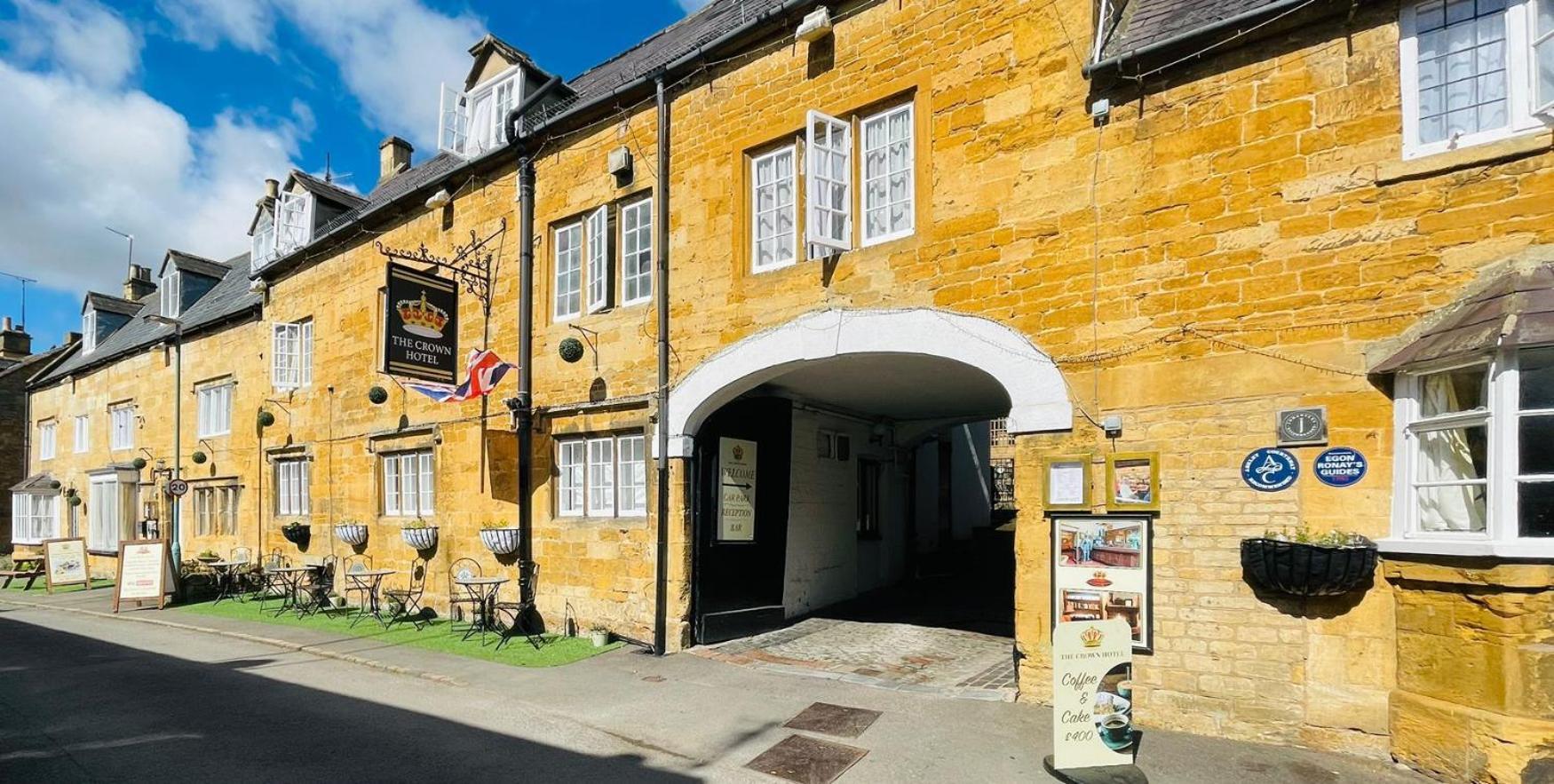 Crown Hotel Cotswold Blockley Exteriör bild